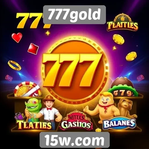 Variedade de jogos disponíveis no 777gold